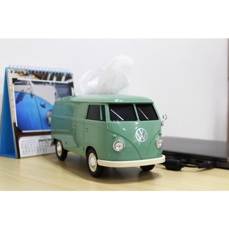 【美品】フォルクスワーゲン ティッシュケース　ティッシュボックス CAMSHOP]VWバス ティッシュボックス ケースプラス | KOBUNSHA