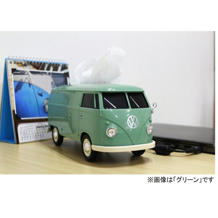 VWバス フォルクス ワーゲンバス ティッシュボックス ティッシュケース ツートーンレッド 104092｜navi-p-com-online｜04