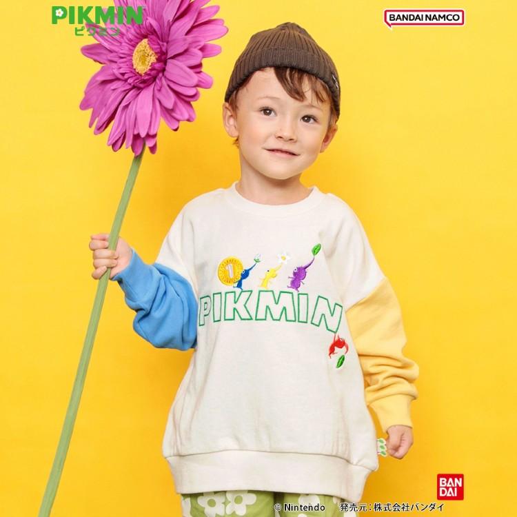 送料無料【ピクミン】カラフルトレーナー BREEZE キッズ 長袖 トップス