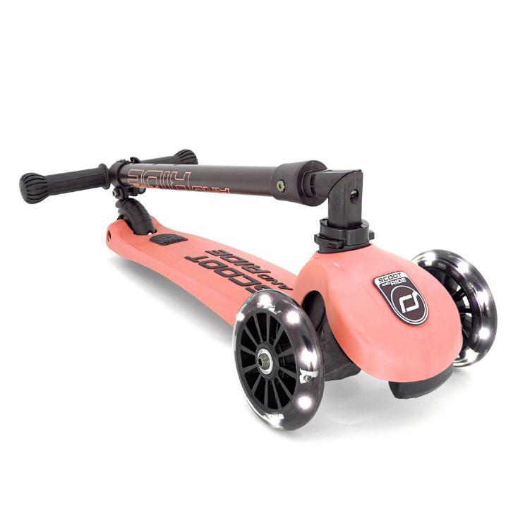 【新品未開封】Scoot&Ride スクート＆ライド ハイウェイキック3 ピーチ スクートアンドライド ハイウェイキック3 LED SCOOT AND RIDE Highway