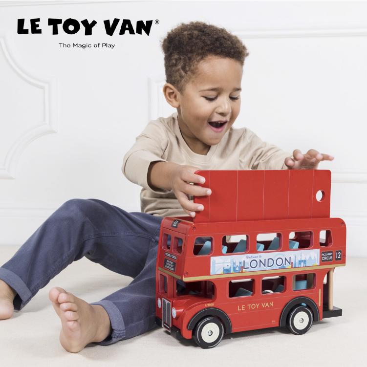 ロンドンバス TV0270 LE TOY VAN ルトイヴァン ルトイバン 木の