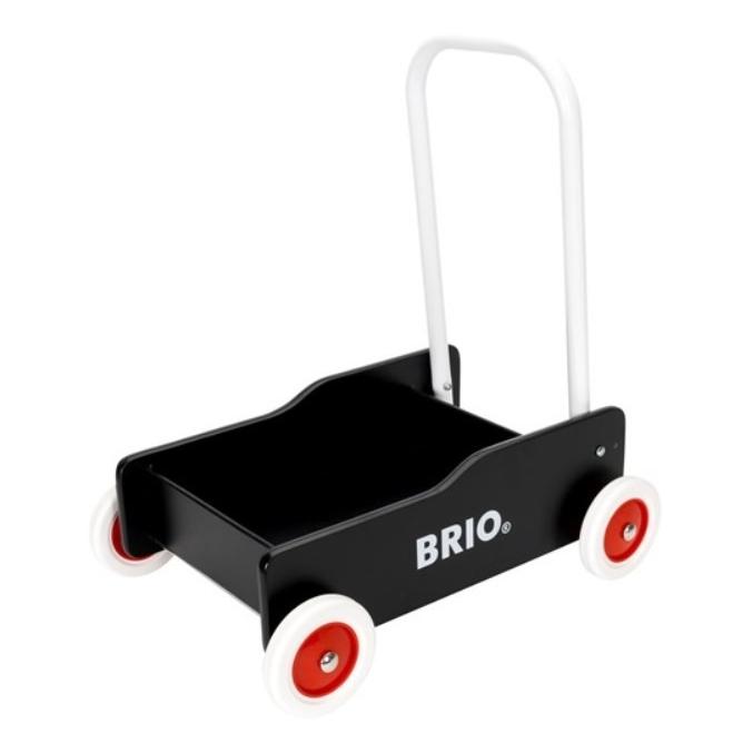 【中古】「未使用品」BRIO (ブリオ) 手押し車 ブラック [ 木製 おもちゃ ] 31351 BRIO（ブリオ） 木のおもちゃ 手押し車（黒） 31351