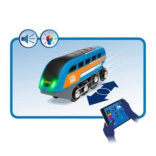 ブリオ BRIO 木のおもちゃ スマートテックサウンドエンジン 33971 レール 汽車 乗り物 機関車 知育玩具 木製玩具 おもちゃ 玩具 プレゼント ギフト | BRIO | 11