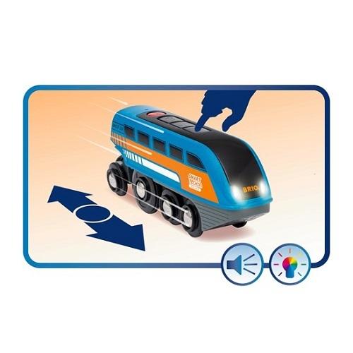 ブリオ BRIO 木のおもちゃ スマートテックサウンドエンジン 33971 レール 汽車 乗り物 機関車 知育玩具 木製玩具 おもちゃ 玩具 プレゼント ギフト | BRIO | 12