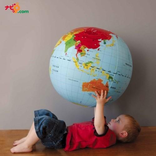 最大98 オフ ビーチボール地球儀 50cm 世界地図 知育玩具 Tiger オーストラリア知育玩具 Tribe