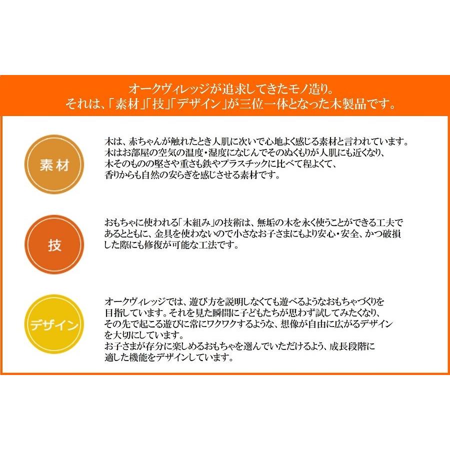 小さな森の合唱団 琉球版 オークヴィレッジ Oak Village 音色も豊かな知育玩具。持ち運びも便利な小サイズの画像