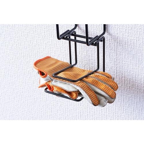 オークス AUX ヘルメットハンガー リノ RENO AYS33HM バイク ヘルメット 収納 キーフック 壁面 取付簡単 ディスプレイ 壁掛け おしゃれ シンプル インテリア | オークス | 06