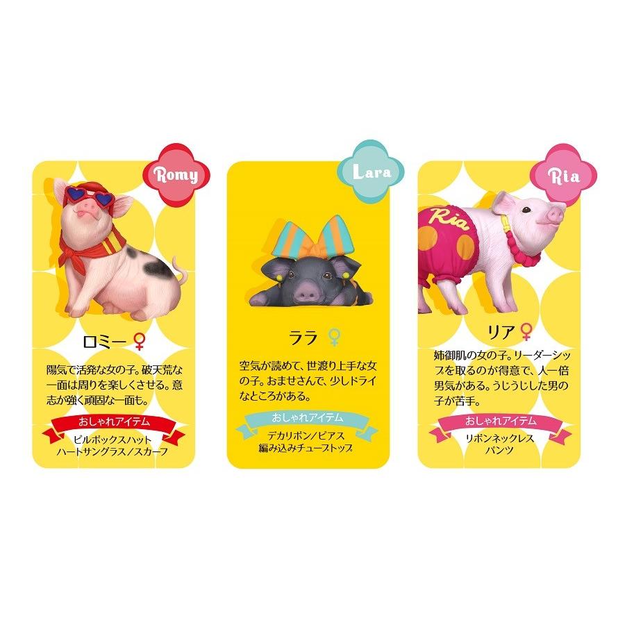 ファンシーペットシリーズ4 レーナズ フェイヴァリット ミニピッグ アソートBOX (12個入り) FANCY PETS Lena's Favorite Mini Pig assortbox FFP66306assort_2