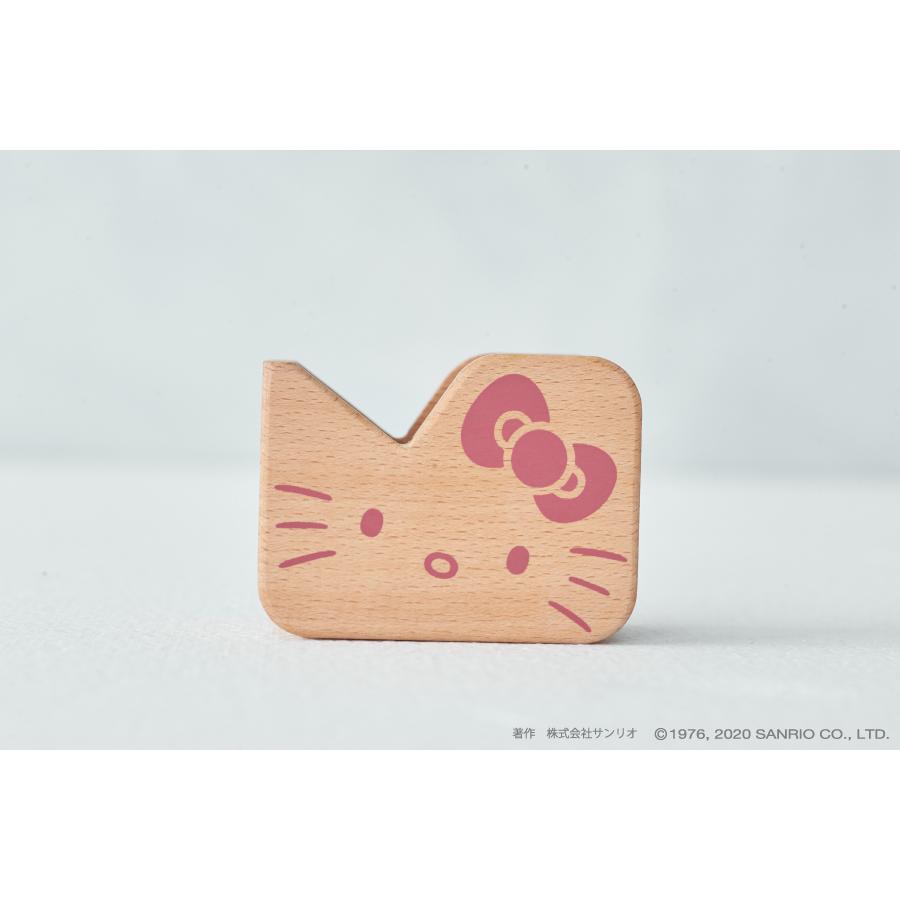 ハローキティ マスキングテープカッター ニチガン HELLO KITTY 木製 