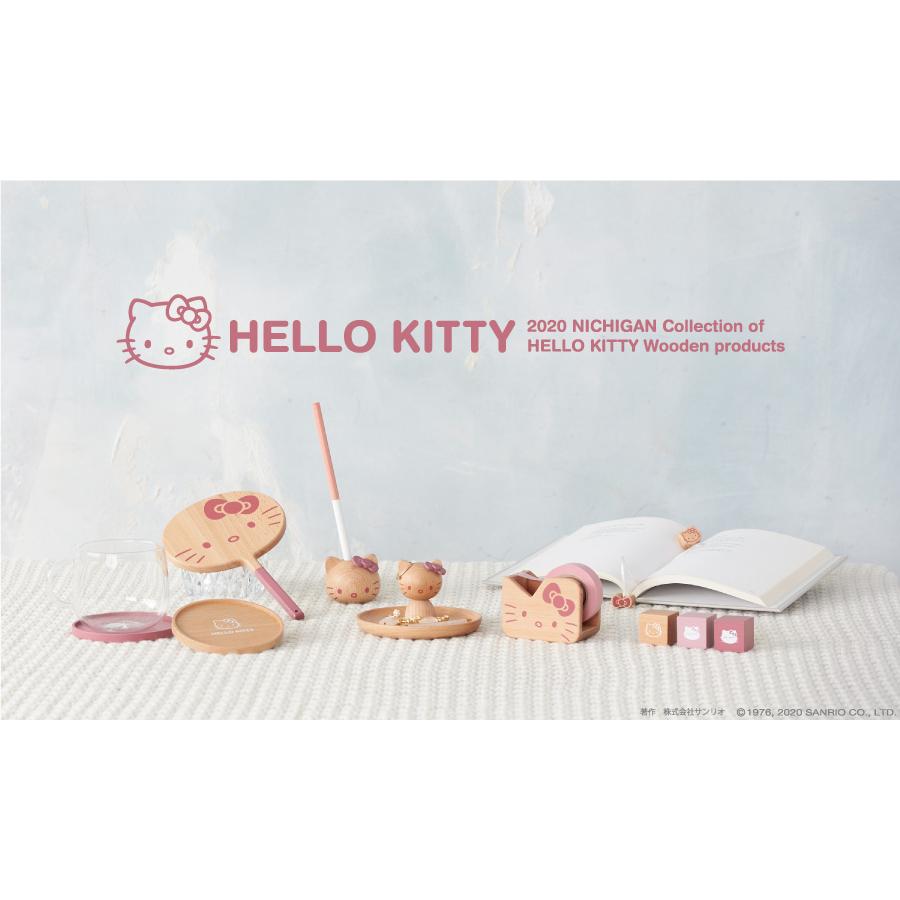 ハローキティ マスキングテープカッター ニチガン HELLO KITTY 木製 
