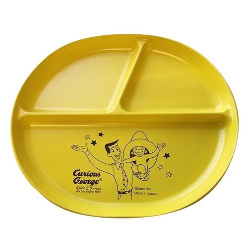 nicott おさるのジョージ 食器4点セット ランチ4Pセット LIC