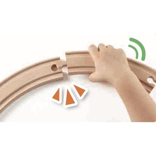 moku TRAIN モクトレイン ポポンデッタ はじめての木製電車セット (E5系新幹線はやぶさ3両付き) MOK-503 | ポポンデッタ | 04