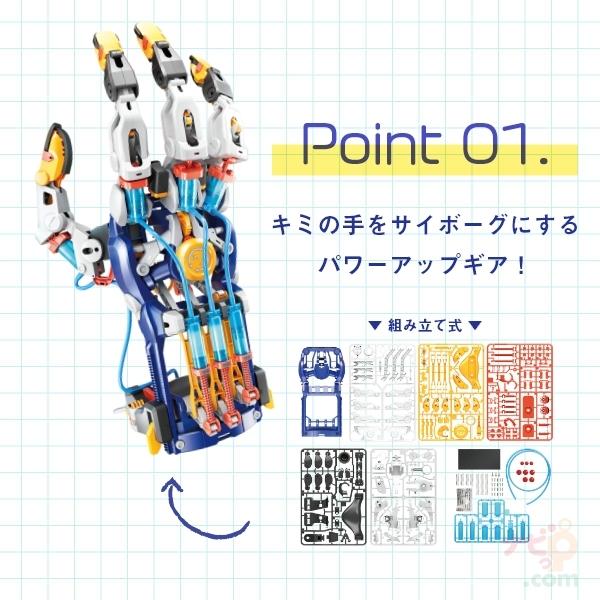 【国内正規品】エレキット サイボーグハンド MR-9112 ロボット工作キット ELEKIT |  | 04