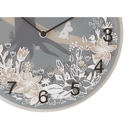 廃盤　新品　時計　ムーミンショップ限定　フィンランド　イッタラ　北欧雑貨 ムーミン 壁掛け時計 Moomin in the Forest POS 北欧