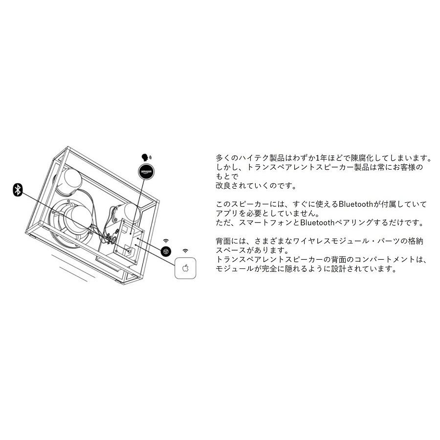 Transparent Speaker Black Red Tps 01 レッドコード トランスペアレントスピーカー ブラック レッド 高音質 Bluetooth ワイヤレススピーカー Tps 01 ナビッピドットコムオンライン 通販 Yahoo ショッピング