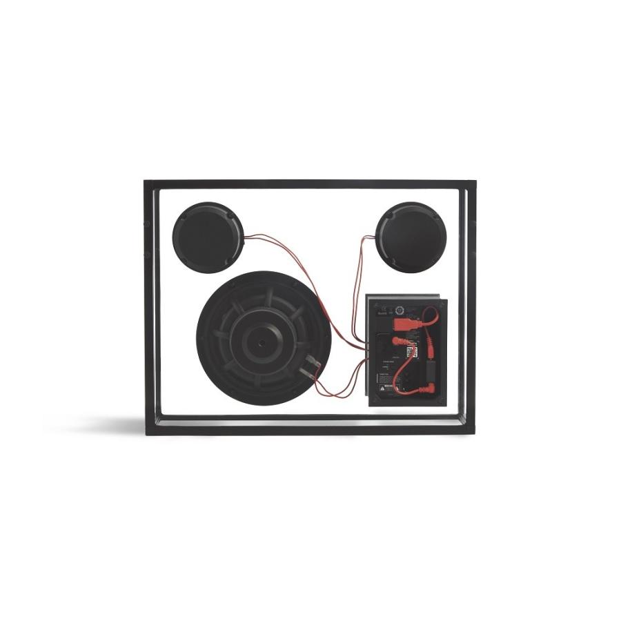 TRANSPARENT SPEAKER Black/Red TPS-01 【レッドコード