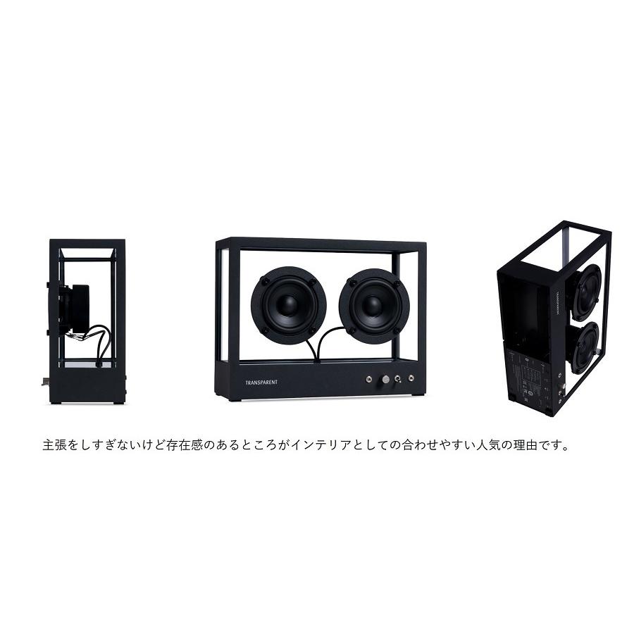 SMALL TRANSPARENT SPEAKER BLACK TPS-04 スモール SMALL TRANSPARENT SPEAKER BLACK TPS-04 スモール