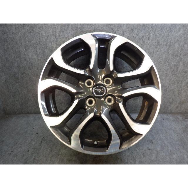1本 デミオ DJ5FS 中古 ホイール 16インチ【同梱不可 