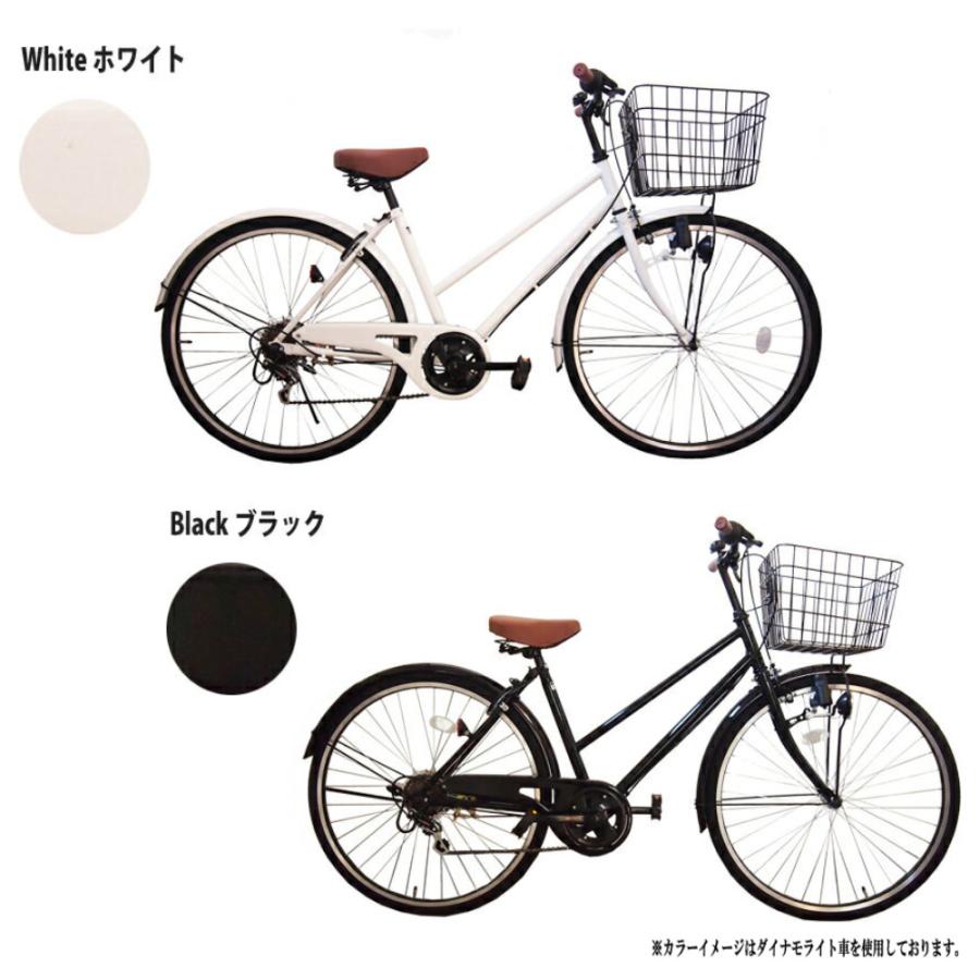 自転車 26インチ 完成品 おしゃれ Lupinus ルピナス LP-266TA-K シティ