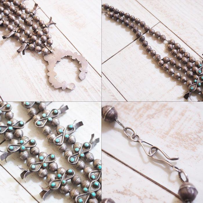 INDIAN JEWELRY】 インディアンジュエリー OLD PAWN NAVAJO スカッシュ