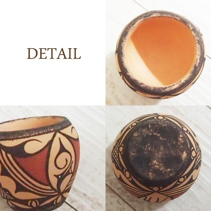 アメリカン インディアン ポタリー 壺Native American indian Zuni