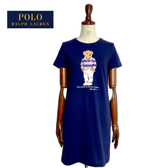 ポロ ラルフローレン キッズ ガールズ ポロベアー Tシャツ ワンピース Polo Ralph Lauren Girls Polobear Tee Dress Prk Op 057 Navie 通販 Yahoo ショッピング