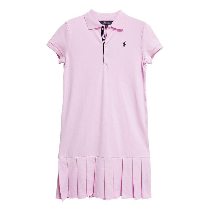 ラルフローレン ポロ キッズ ガールズ ポニーワンポイント プリーツ ポロワンピース Polo Ralph Lauren Pleated Dress Prk Op 058 Navie 通販 Yahoo ショッピング