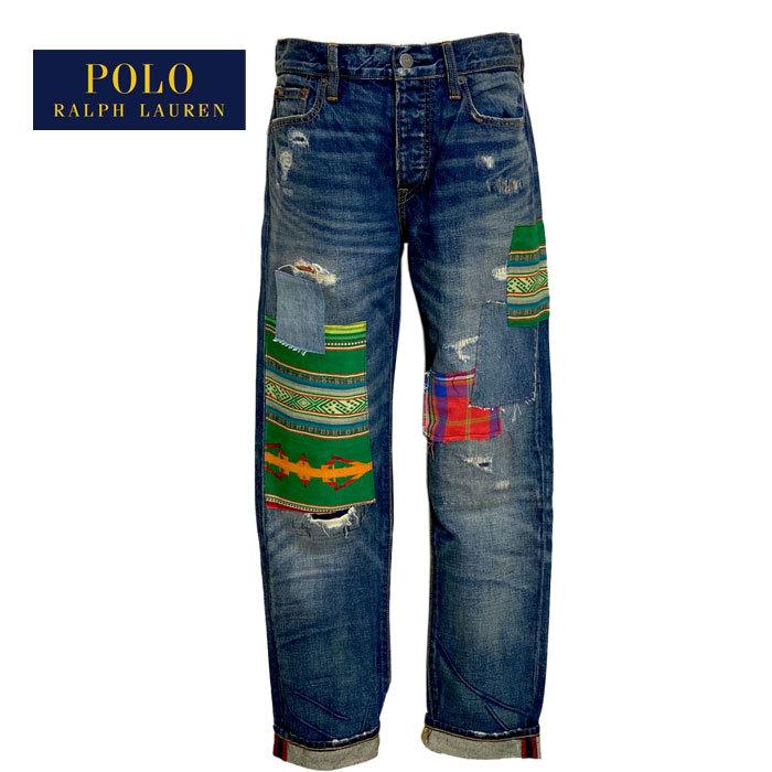 ポロ ラルフローレン レディース Avery Boyfriend パッチワーク スリム ボーイフレンド ジーンズ Polo Ralph Lauren Boyfriend Jeans Rlw Lb 116 Navie 通販 Yahoo ショッピング
