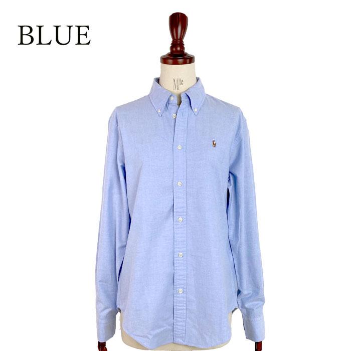 メール便送料無料 ラルフローレン レディース クラシックフィット 薄手 オックスフォード ボタンダウン シャツ Polo Ralph Lauren Shirts Rlw Ls 160 Navie 通販 Yahoo ショッピング