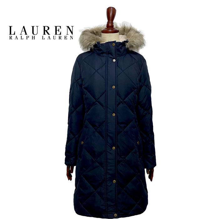 ローレン ラルフローレン レディース ファー フード付き ロング ダウン コート Lauren Ralph Lauren Down Coat Hoodie Rlw O 221 Navie 通販 Yahoo ショッピング