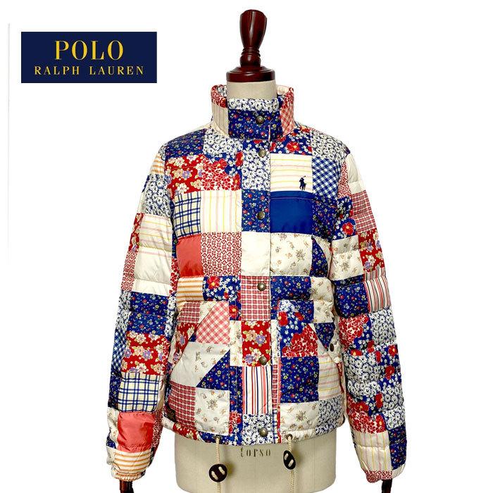 直販半額 RALPH LAUREN新品ブルゾン パッチワークだらけ