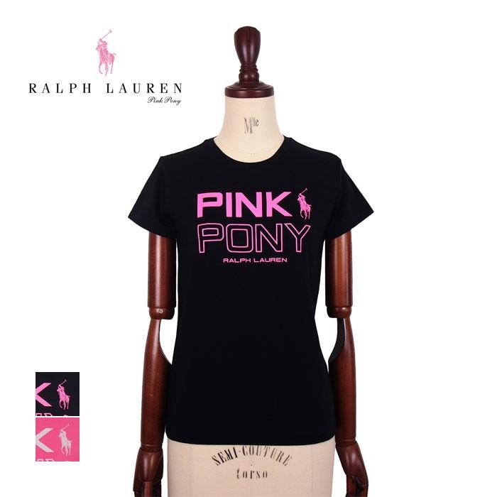メール便0円配送可 ラルフローレン ポロ ピンクポニー レディース ロゴプリント コットン クルーネック Tシャツ Ralph Lauren Pink Pony T Shirt Rlw St 046 Navie 通販 Yahoo ショッピング