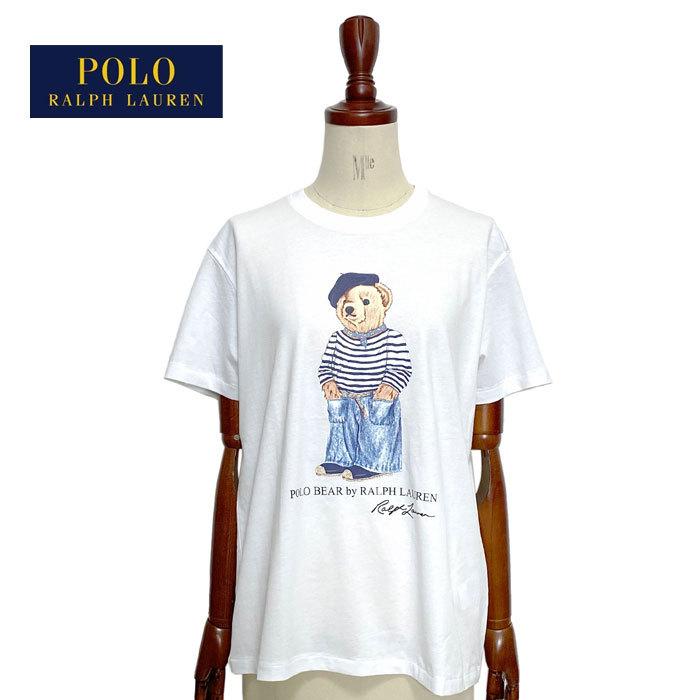 ポロ ラルフローレン レディース マリンスタイル ポロベアー ビッグ クルーネック Tシャツ Polo Ralph Lauren Polobear T Shirts Rlw St 163 Navie 通販 Yahoo ショッピング