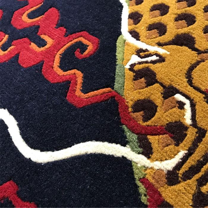 TIBETAN RUG チベタンラグ 絨毯 ドラゴン/Dragon/184×91 : NAVIE