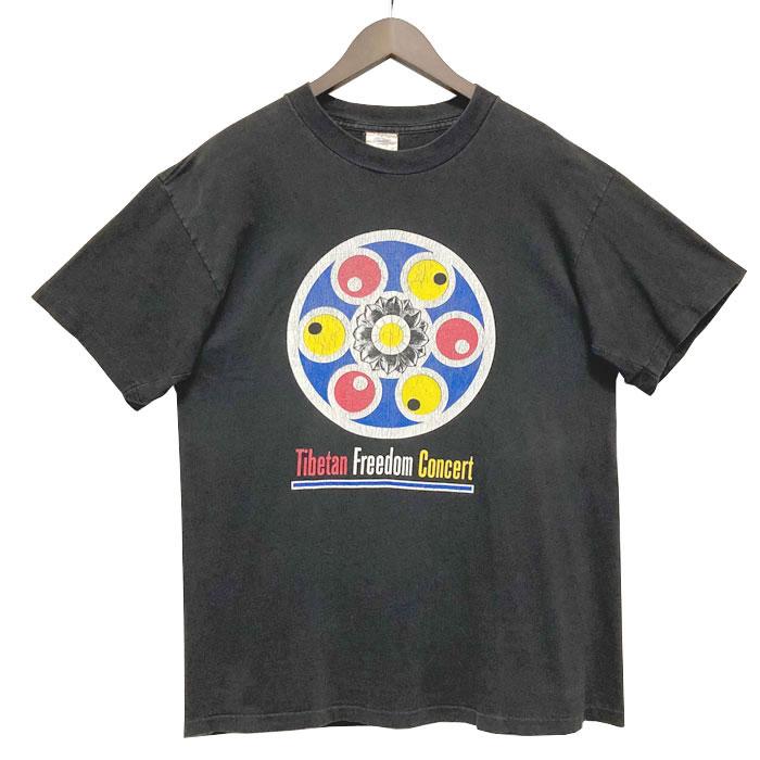 90s　Tibetan Freedom Concert Tシャツ 1996年 Rare Vintage 96' Tibetan Freedom Music Concert San Francisco