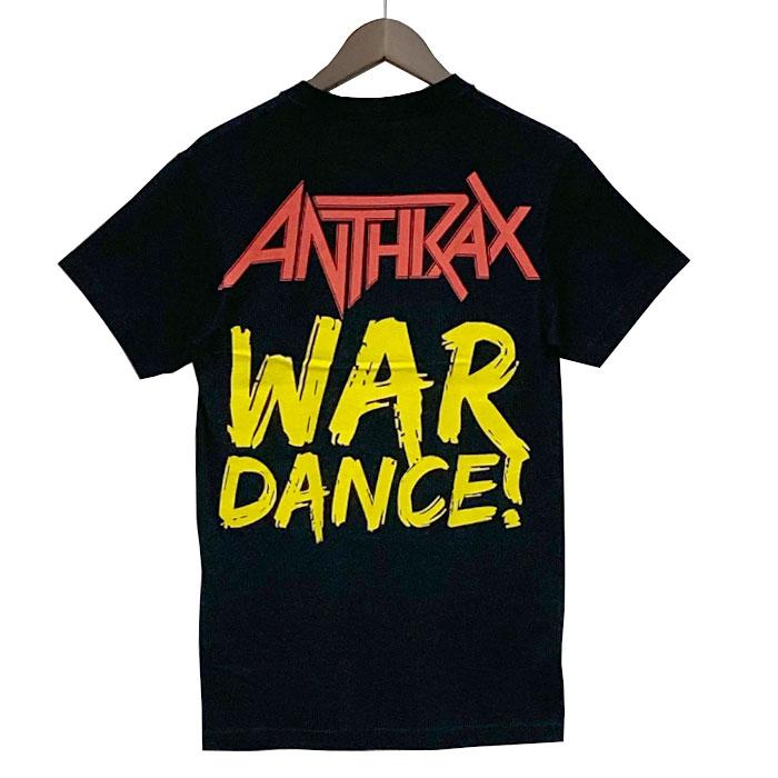 USED ANTHRAX「WAR DANCE」T-SHIRTS バンドTシャツ/BLACK