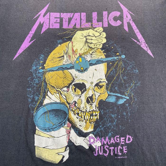 メタリカ　LLICA パスヘッド　pushead 1989年ビンテージ 80s METALLICA メタリカ DORIS PUSHEAD Tシャツ L 89年 パスヘッド