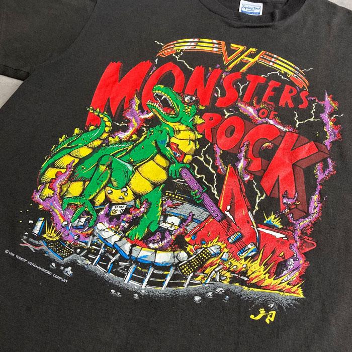 80's VAN HALEN Monsters of Rock T-shirts Made in USA/L 80