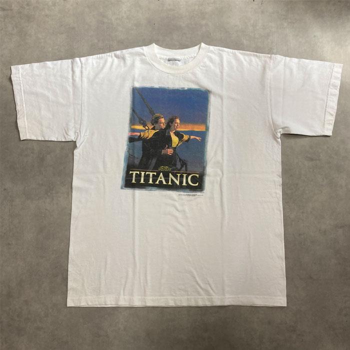 90s タイタニック ヴィンテージ Tシャツ TITANIC （タイタニック） 90sヴィンテージTシャツ Lサイズ相当 90's