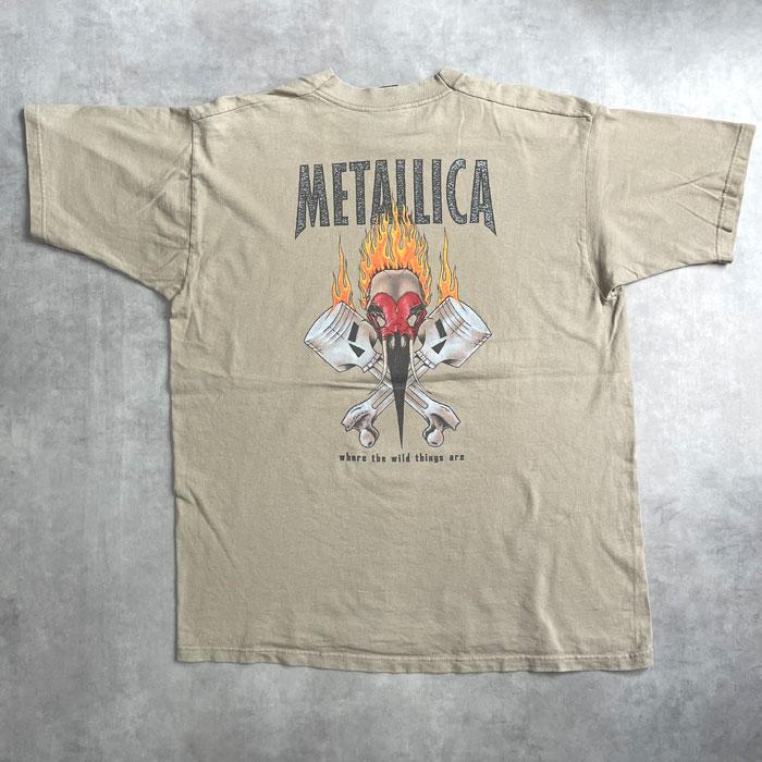 90's Metalica Pushead T-Shirts Made in USA/XL 90年代 メタリカ