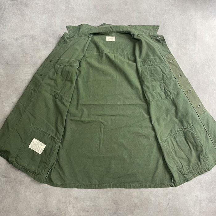 60s US ARMY 4th Jungle Fatigue Military Jacket/Medium