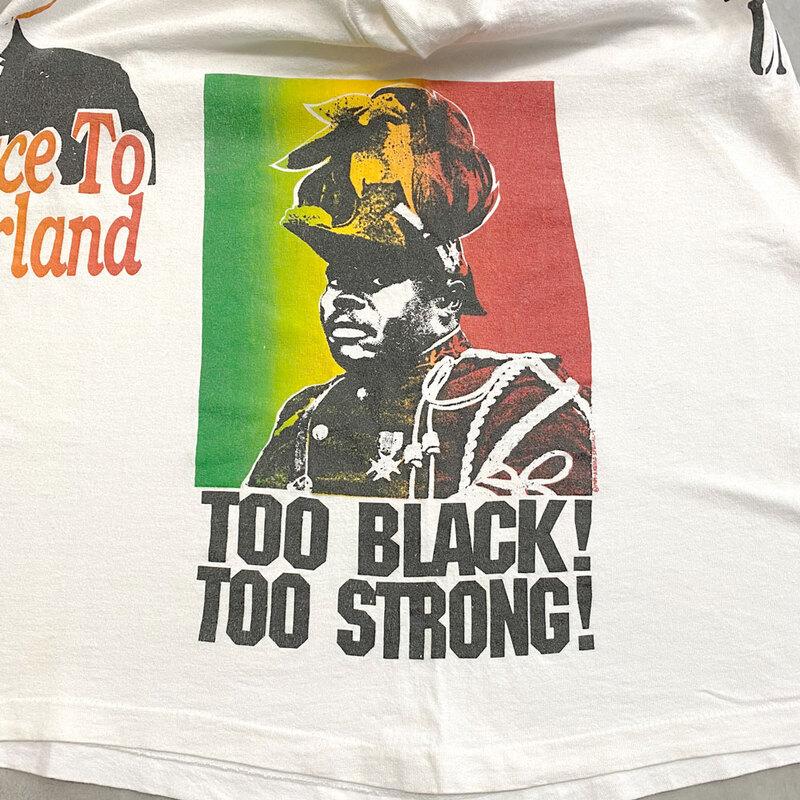 90s オールスポーツ　マルコムX Tシャツ XL 90's MALCOM X T-SHIRTS Made in USA マルコムX Tシャツ : NAVIE