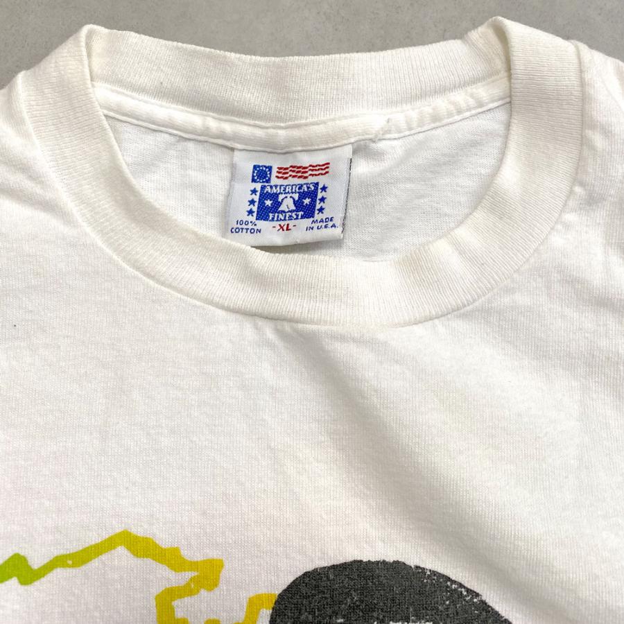 90's MALCOM X T-SHIRTS Made in USA マルコムX Tシャツ : NAVIE
