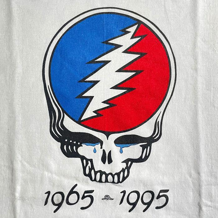 90's GRATEFUL DEAD Jerry Garcia TRIBUTE T-Shirt Made in USA