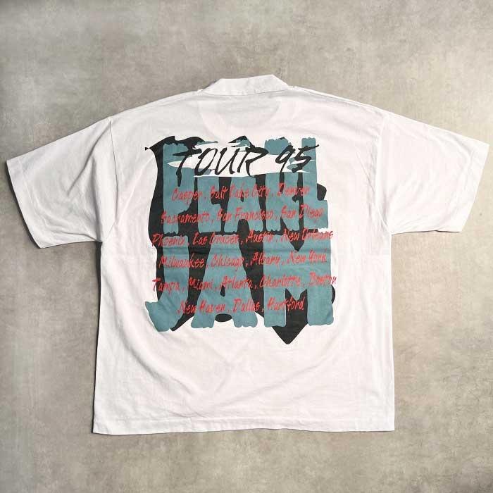 PearlJamパールジャム ツアーＴシャツ 90's PEARL JAM TOUR T-Shirt 90年代 パール ジャム ツアー T