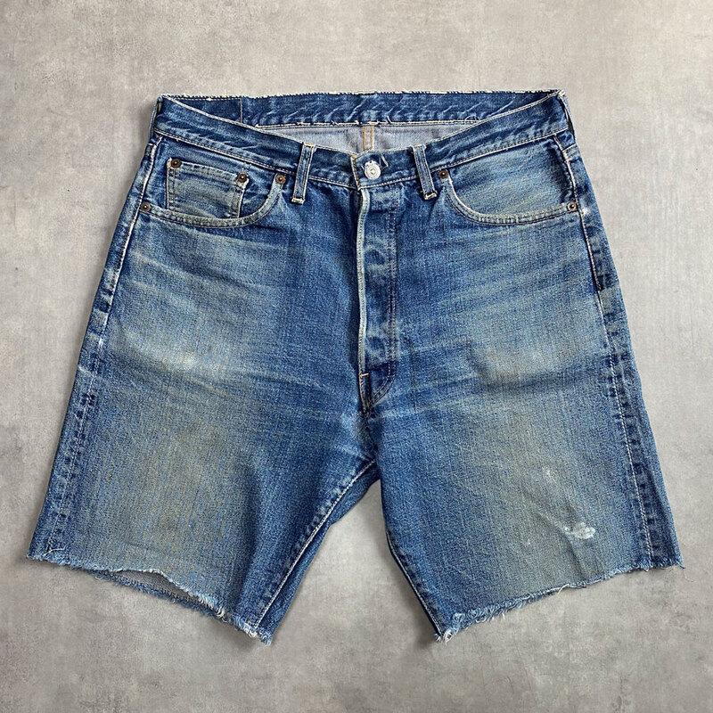60's LEVI'S 501 S Type BIG”E” Cut off Denim Shorts リーバイス501 S