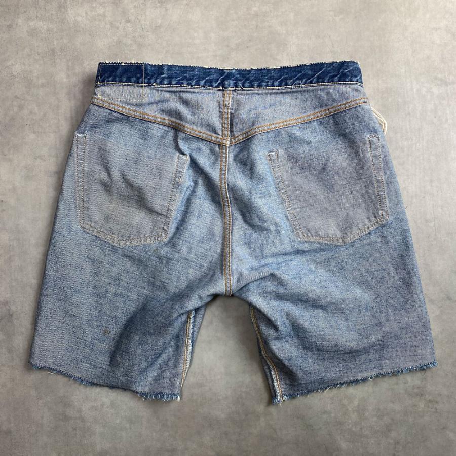 60's LEVI'S 501 S Type BIG”E” Cut off Denim Shorts リーバイス501 S