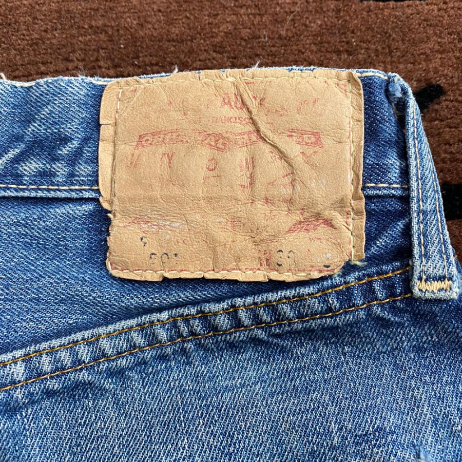 60's LEVI'S 501 S Type BIG”E” Cut off Denim Shorts リーバイス501 S