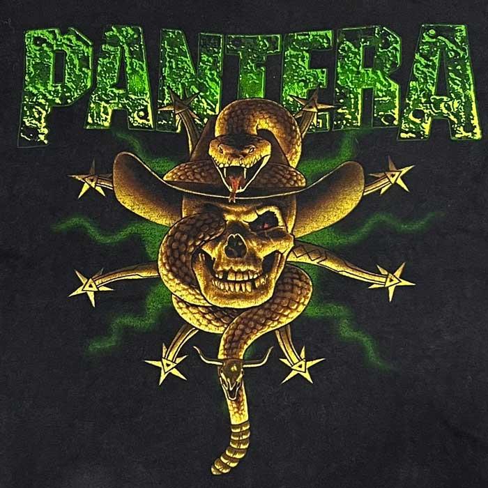 90's PANTERA SNAKE SKULL T-Shirt 90年代 パンテラ スネーク スカル T