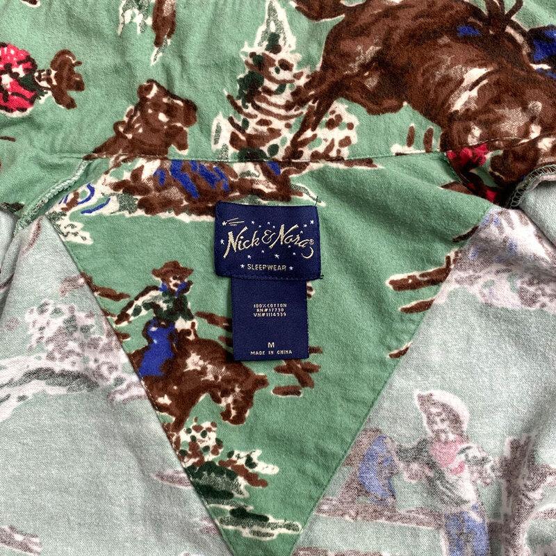 90's NICK&NORA COWBOY SLEEP WEAR SET-UP ニックアンドノラ